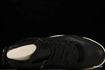 Black 819139-010 Jordan Hair 4 Pony Retro 1128